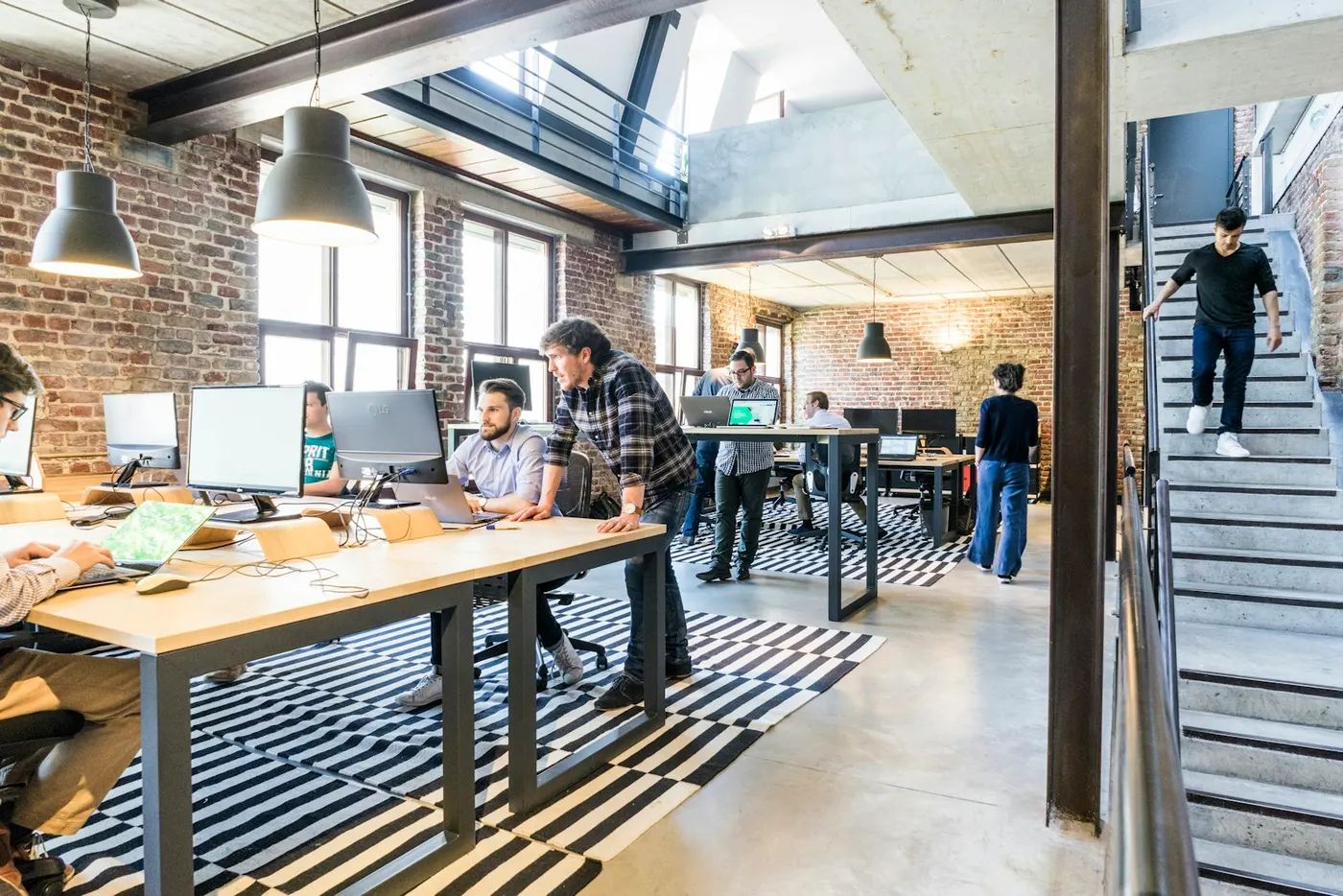 Ambiente corporativo contemporâneo