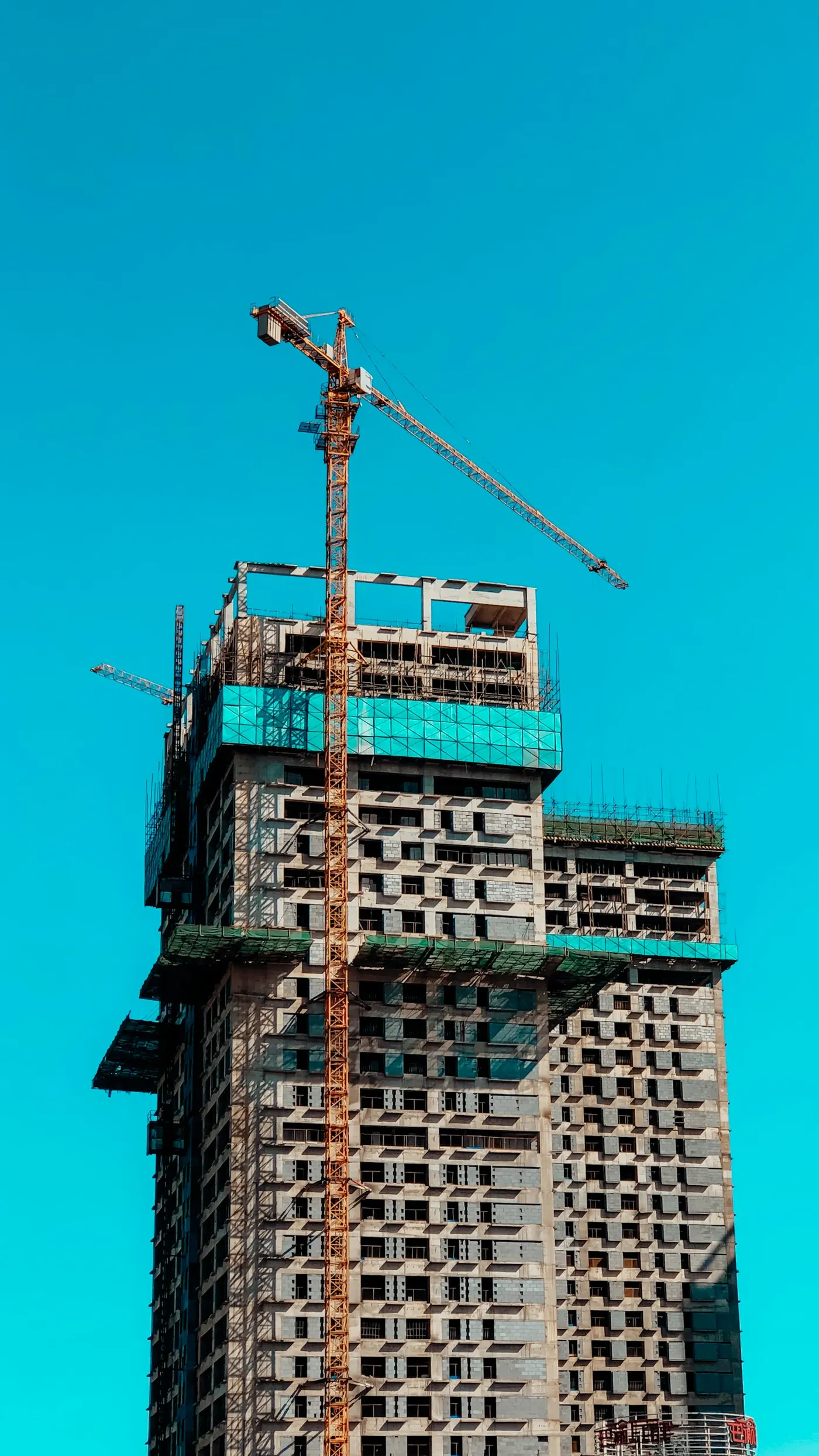 Edifício em fase final de obra